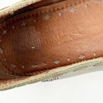 Pikolinos  Laser Cut Sage Green Leather Low Heeled Pull on Pumps Shoes Size 41 Photo 6