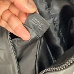 Leather Lambskin Jacket Vtg 90s Mens Large Black Grunge Alt Edgy Trump Marina Photo 3