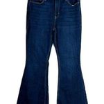 Hollister  California high rise flare dark denim jeans size 30 festival cute Photo 0