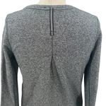 Lululemon Exhalation Pullover Heathered Speckled Black Gray Size 4 Photo 7