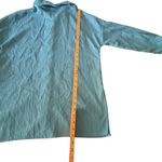 SheIn  Green Long Sleeve Button Down Shirt Dress Tunic‎ Top Small Photo 3