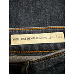 Pilcro and the Letterpress Women's Dark Blue High-Rise Denim Jeggings US 29 Photo 3