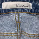 KanCan USA Kancan Denim Jean Mini Skirt Size Small Frayed Hem Photo 2