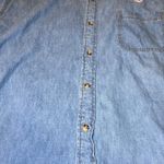 Route 66 Denim Shirt Womens 2XL Blue Embroidered Snowman Christmas Vintage 90s Size undefined Photo 11