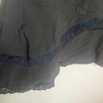 Spirit  Halloween New Black Ruffle High Low Vest Women’s Size Medium witchy Emo Photo 3