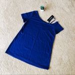 Women cold shoulder t Photo 1