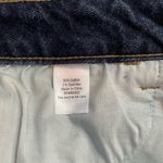 SO NWOT  Juniors Dark Wash Distressed High Rise Shortie Denim Shorts size 9/29 Photo 2