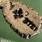 Sterling silver green Sea Glass Pineapple charm dangle earrings Photo 7