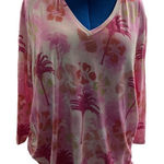JAMAICA BAY,‎ Women’s Pink top Size 3X Long Sleeve Photo 0