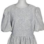 Antonio Melani x Nicola Bathie Silver Bubble Hem Dress NWT Size 10 Photo 1