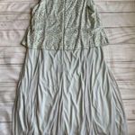Alex Evenings Sequins Silver Wedding Sheath Dress Plus Size 24W Photo 2