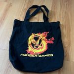The Hunger Games Black Tote Bag Flaming Photo 0