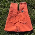 Urban Outfitters BDG Corduroy Mom High-Rise Straight Tapered Leg Orange Beige Modern Fit Photo 3