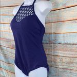 Leilani Deep Purple One Piece Bathing Suit Purple Size 12 Photo 2