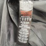 Nasty Gal  premium stain fringe blazer dress black sz 4 Photo 6