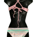 Victoria's Secret  & damsel Zumiez Multicolored Bikini WORN ONCE Photo 0