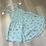 Urban Outfitters Tank cotton gauze lily babydoll slit womens Blue xsmall lounge Photo 4