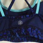Gaiam Dual Dark Blue Multi Strap Atheltic Workout Sports Bra Photo 6