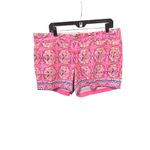Lilly Pulitzer Womens 14 Callahan Shorts Pink Chino 5" Inseam Resort Wear Photo 1