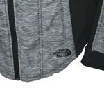 The North Face Size Small Polyester Gray/Black Heathered Women's Jacket Workout Photo 1
