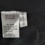 Amanda & Chelsea  14 Heavy Knit Black Paisley Print Pants Workwear Photo 9