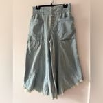 We The Free  FP Free People Sun Setter Pull On Pants in Light Wash Blue Small Photo 1