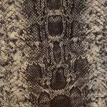 BDG  Snakeskin Print Denim Skirt Photo 1