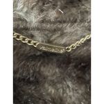 Vintage Valmeline Fur Lined Trench Long Winter Coat Elegant Classic Luxury Chic Brown Size L Photo 2