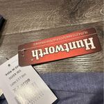 Huntworth New Women's T Shirt XL Distressed Flag Graphic Tee American Flag Blue Photo 5