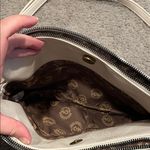 White Mountain  Elegant White Shoulder Bag With Multiple Zipper Compartments NWOT Photo 5