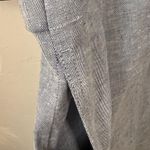 Theory Linen blend 3/4 sleeve drawstring waist pullover dress size S Photo 4