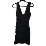 Twenty One Medium Sexy Black Fitted mini dress with bandage style tiers bodycon​ Photo 7