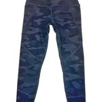 Sweaty Betty Power Workout Leggings Ultra Black Camo Print 7/8 Length Photo 8