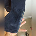 Pilcro and the Letterpress  Deep Teal Ankle Zip Skinny Corduroy Pants Photo 3