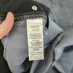 Democracy  Absolution Scallop Edge Straight Pants Womens 20W Blue Gray W1P2046X2 Photo 3