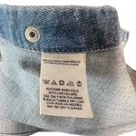 Free People Louise Denim Skirtall Overall Dress Medium Wash Blue Size 0 Photo 12