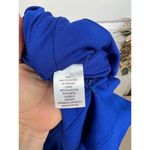 Emerald Sundae  Glam Blue Criss Cross Mermaid Gown V Neck Dress Extra Small Photo 11