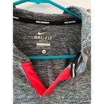 Nike  Womens Hooded Activewear Top Size Small Heahter Gray Dri-Fit Running Photo 1