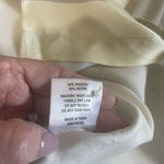 NWT Honor The Gift Ladies Shirt Dress Size XS Striped Cream/Grey Gray Photo 11