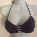 Victoria's Secret Victoria’s Secret Purple Triangle Bikini Top 36C Strappy Halter Summer Photo 1