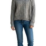 Muji Yak Blend Cableknit Sweater Gray Size XS Photo 0