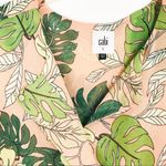 CAbi Monstera Tropical Leaf Sleeveless Top Style #5351, Size Small Photo 4