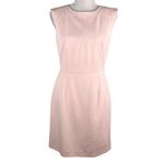 Mundi Gianni Bini Dress 6 Pink Cap Sleeves Sheath Lined Back Zipper Photo 13