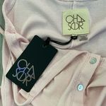 Chaser Soft Baby Pink Button-Front Lounge Cami – Size Medium (NWT) Photo 4