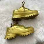 Vans x Collina Strada Gold Metallic Chunky Sneakers Size 6 Photo 5