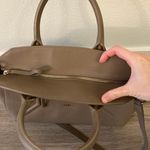 Furla Alice Top Handle Bag Taupe Pristine Condition Photo 3