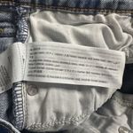 Abercrombie & Fitch  The 90's Straight Ultra High Rise Jeans Distressed Blue Photo 4