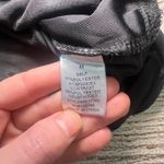 Altar'd State  Black‎ Gold Glitter Bodysuit Womens Medium Long Sleeve Party Top Photo 7