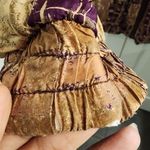 90s Vintage BOGARI Silk Bomber Jacket Abstract Print Windbreaker large Y2k 80s Tan Photo 10