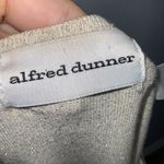 Alfred Dunner  Gold Metallic All In One Pullover/Cardigan Sweater W/ Sequins Med Photo 9